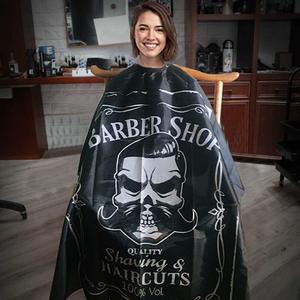 Impression personnalisée gros salon de coiffure cap coiffure cape <span class=keywords><strong>coiffeur</strong></span> - Product Image 3