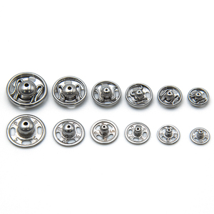 Hợp Kim Kim Loại Zamak Vòng Hai Mặt Đẩy Vô Hình Ẩn Nút Mùa Xuân <span class=keywords><strong>Snap</strong></span> Polo Áo Sơ Mi Báo Chí Stud Cho Da - Product Image 2