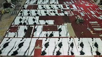 Dalle de marbre blanc poli Panda pour escaliers, colonnes et revêtements muraux