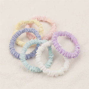 Fantastiic Candy Color Girls Hair Ties Mesh Scrunchies accessori per capelli - Product Image 3