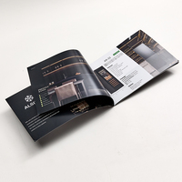 FF1854 alta calidad al por mayor personalizado a todo color catálogo revista libro brillante folleto impresión catálogo
