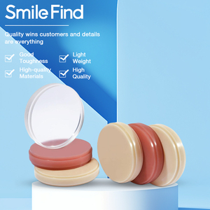 Smilefind CAD cam đĩa nhựa Acrylic 98mm khối <span class=keywords><strong>PMMA</strong></span>/trống cho vật liệu răng giả tạm thời - Product Image 5