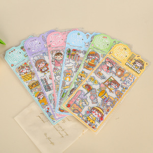 สติกเกอร์การ์ตูนลายสวรรค์แสนหวาน กันน้ำ ติดได้กับสัตว์เลี้ยง ลายตกแต่งสำหรับสมุดบันทึกและของขวัญ - Product Image 2