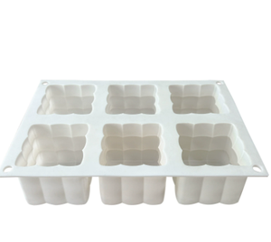 6 piezas de vela perfumada molde Mousse pastel Chocolate herramienta de bricolaje - Product Image 5