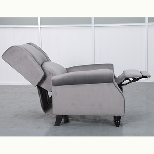 <span class=keywords><strong>Fauteuil</strong></span> inclinable manuel en similicuir, design moderne, avec structure en fer et rembourrage en mousse, pivotant et relaxant – Offre spéciale usine à prix abordable - Product Image 6