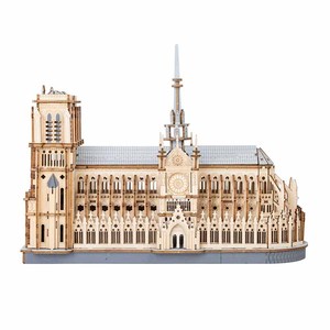 Robotime Rolife Kit <span class=keywords><strong>de</strong></span> bricolage Jouets assemblés à la main TG511 Cathédrale <span class=keywords><strong>de</strong></span> <span class=keywords><strong>Paris</strong></span> Modèle en bois <span class=keywords><strong>Puzzle</strong></span> <span class=keywords><strong>3D</strong></span> - Product Image 1