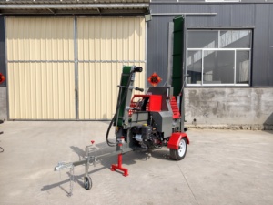 Nueva Máquina Procesadora de Leña con Motor de Gasolina de 20T de Fuerza de Partición Máxima, Rajadora de Troncos con Motor y Bomba Confiables - Product Image 6