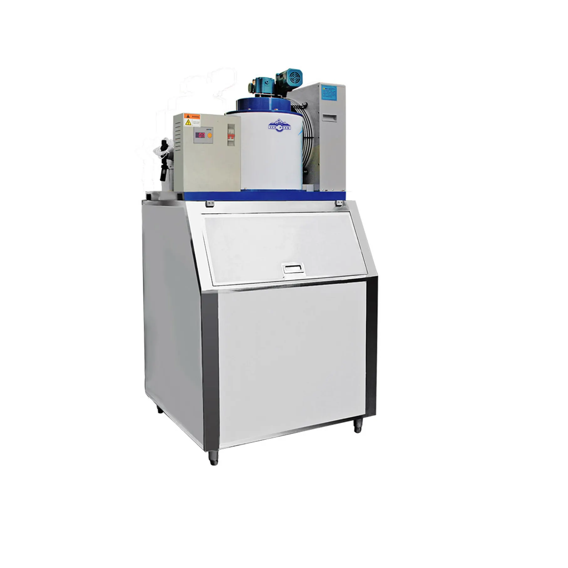 Manufacturer wholesale industrial flake ice flake machine 1ton 2ton capacity per day