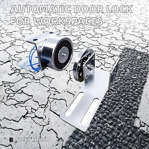 आधुनिक स्टेनलेस स्टील स्वचालित स्लाइडिंग गेट सलामी बल्लेबाज परिपत्र चुंबकीय लॉक सहायक - Product Image 2