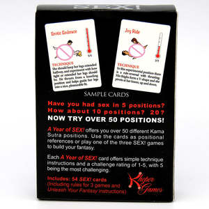 Juego de Cartas Personalizable para Adultos, Ecológico, Juguetes Sexuales, Diversión Familiar, Actividad para Parejas - Product Image 5