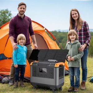 Portable Power Station 3000W 200W <b>Solar</b> <b>Generator</b> With MPPT Controller Battery Pure Sine Wave for Car Use T30&UC200 Powerful 300 - Product Image 5