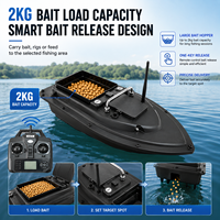Newability kualitas tinggi pemosisian GPS 600m pengendali jarak jauh pintar perahu umpan pancing