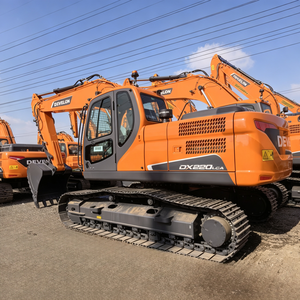 Mejor Precio, Alto Rendimiento, Excavadora de Orugas Develon DX220LCA de 22 Toneladas, Potente y Confiable Máquina para Movimiento de Tierras, Naranja, Corea - Product Image 4