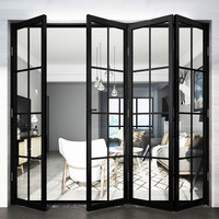 Ventana corredera abierta personalizada al por mayor, material de aleación de aluminio, puertas y ventanas abatibles