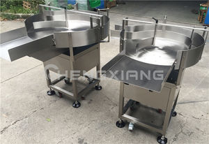 Plateau tournant automatique de collecte et d'alimentation de bouteilles avec 1 an de garantie 220V 100kg pour les lignes d'étiquetage et de cartonnage - Product Image 4