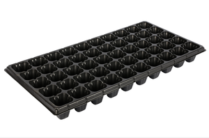 Bandeja de plántulas de vivero de propagación hidropónica de plantas de jardín de plástico de 50 72 128 celdas - Product Image 2