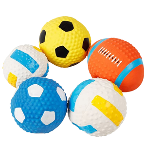 Резиновый мяч-головоломка для собак: интерактивная игрушка для жевания - Product Image 6