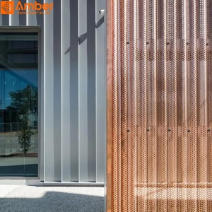 Lámina Metálica de Cobre Perforada Decorativa, Placa Perforada Personalizada para Barandillas de Escaleras Seguras - Product Image 6
