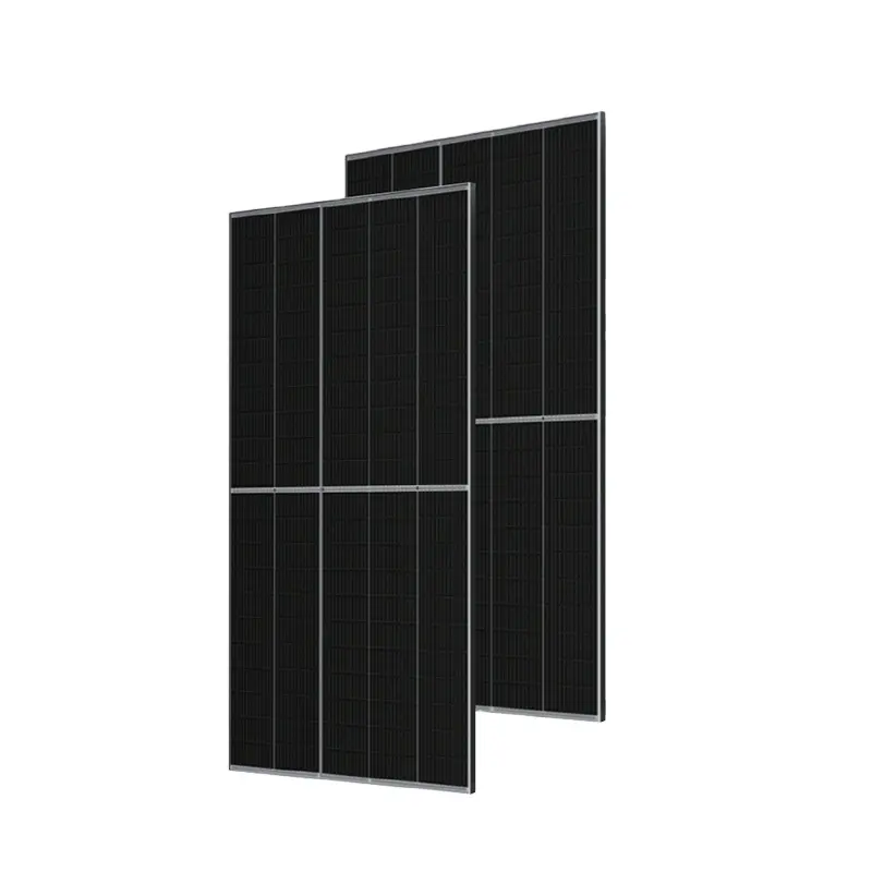Cando 720 Power N1266D 0BB Monocrystalline Bifacial PV Solar Modules 700W Topcon HJT N-Type Glass Black Solar Panel Industry