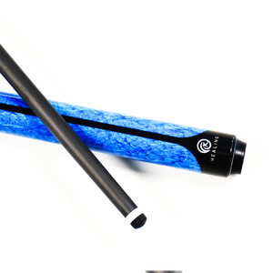 Okhealing sợi carbon xuyên tâm Cue - 11.8mm <span class=keywords><strong>Tip</strong></span> & 3mm màu đen Bakelite + 3mm trắng Zuma | Cát chảy Carbon thủy tinh 1/2 Karen Cue - Product Image 2