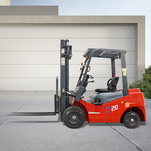 Nueva Carretilla Elevadora Diésel Económica de 2 Toneladas, Contrapesada de 3 Toneladas con Mástil de Tres Secciones para Uso en Interiores - Product Image 1