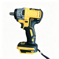 Set Perkakas Listrik Multifungsi 21V Lithium-Ion Tanpa Kabel, Kombinasi Impact Wrench & Angle Grinder, Kotak Perkakas, Produsen OEM, Grosir