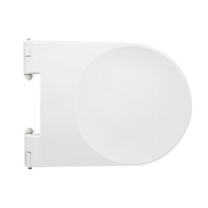 Asiento de Inodoro Blanco, 53 cm de Largo, 38 cm de Ancho, 6 cm de Alto, Material Termoestable - Product Image 1