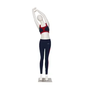 New Design Fiberglass Female Yoga Mannequin Full Body Fashion Women Mannequin For Sale