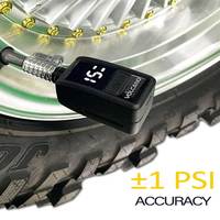 Moniteur de pression des pneus numérique intelligent breveté Arrêt automatique Dégonflage préréglé Conception portable rechargeable pour pneus tout-terrain