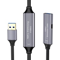 Cable de extensión activo Usb 3,0 con repetidor de señal Cable de extensión activo macho a hembra con amplificador
