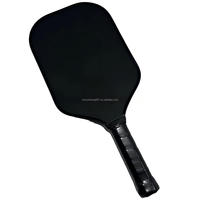 Raquette de pickleball en fibre de carbone de 16 mm, noyau en nid d'abeille, puissance, contrôle, rotation, équipement d'entraînement pour terrain extérieur