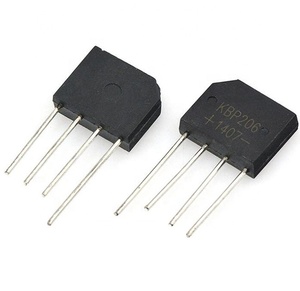 Original New chip KBP206 cầu chỉnh lưu Diode 2A 600V SIP-4 - Product Image 1