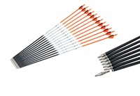 Flèche en carbone 40t avec logo personnalisé, 30 pouces, 32 pouces, insert de flèche, plume 4.2 pour flèche