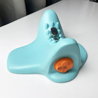 Bleu électrique Portable multifonctionnel Massage cervical oreiller Vibration pétrissage réparation cervicale Traction Massage du cou à domicile