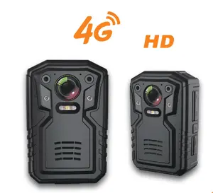 4G WIFI Law enforcement body worn camera 1080p 32GB Memory GPS Tracker playback security guards camera