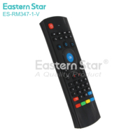 ES-RM347-1-V Souris volante sans fil MX3 2,4 GHz de haute qualité, prix d'usine, clavier télécommande pour Android TV Box