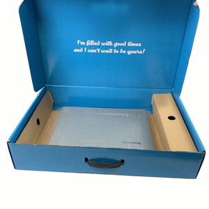 Laptop Box Factory Wholesale Custom Corrugated Paper Boxes Laptop Gift Packaging Shipping Box
