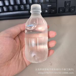 Transparent Maltose Simulated Soda <b>Bottle</b> TPR Squeeze Toy For Stress Relief Unisex Fidget Toy 5 To 13 Years <b>Old</b> - Product Image 3