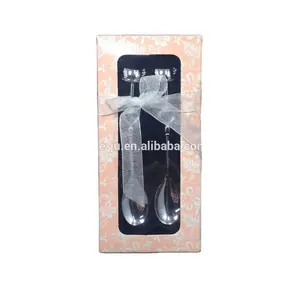 Promotion Business Wholesale Creative Silver Spoon Couple Event Advertising Gifts
