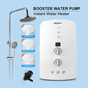 Pompe de chauffe-eau électrique à commande par bouton, 220V, 5500W, étanche IPX4, protection contre la surchauffe, élément chauffant en acier inoxydable - Product Image 4