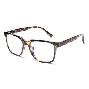 Wholesale Cheap Plastic Fashion Readers Eyeglasses Square Frame Women Men Reading Glasses