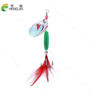 Hengjia Spinner-señuelo de pesca, 80G, cuchara de Metal, conjunto de cebo combinado, kit de pesca - Product Image 4