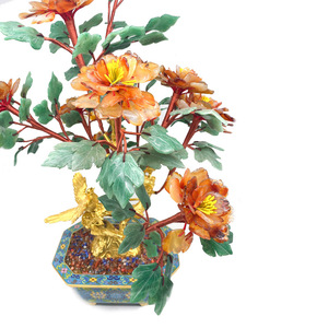 <span class=keywords><strong>ต้น</strong></span>บอนไซดอกโบนไซหยกธรรมชาติขนาดใหญ่ - Product Image 3