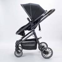 Usine service personnalisé pas cher léger haut paysage 2 en 1 luxe bébé pliable poussette système de voyage poussettes bébé