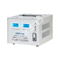 SVC-2000VA de type servomoteur ac régulateur de tension automatique stabilisateur AVR Estabilizador de voltaje 220VAC/110VAC