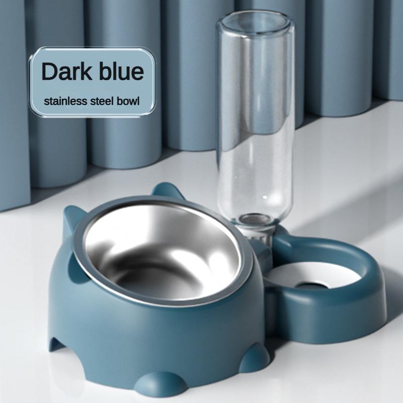 Dark Blue [Stainless Steel Bowl]