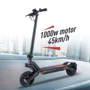 สกู๊ตเตอร์สำหรับผู้ใหญ่ T8 1000W มอเตอร์ทรงพลัง ความเร็วสูง สกู๊ตเตอร์ไฟฟ้าแบบสองล้อ พับเก็บได้ - Product Image 1