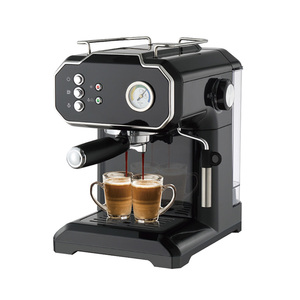 Machine à café vintage en acier inoxydable, machine à café blanche, pompe à pression, machine à expresso, vente en gros - Product Image 5