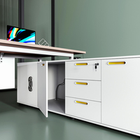 Suministro directo de fábrica Explore Workspace XFS Executive Office Escritorio en forma de L Smart Convertible Modular Extensible Metal moderno