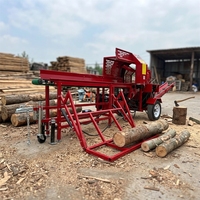 Machinerie forestière PTO, processeur de bois, fendeuse de bûches, machine à transformer le bois en bois de chauffage avec certificat CE EPA